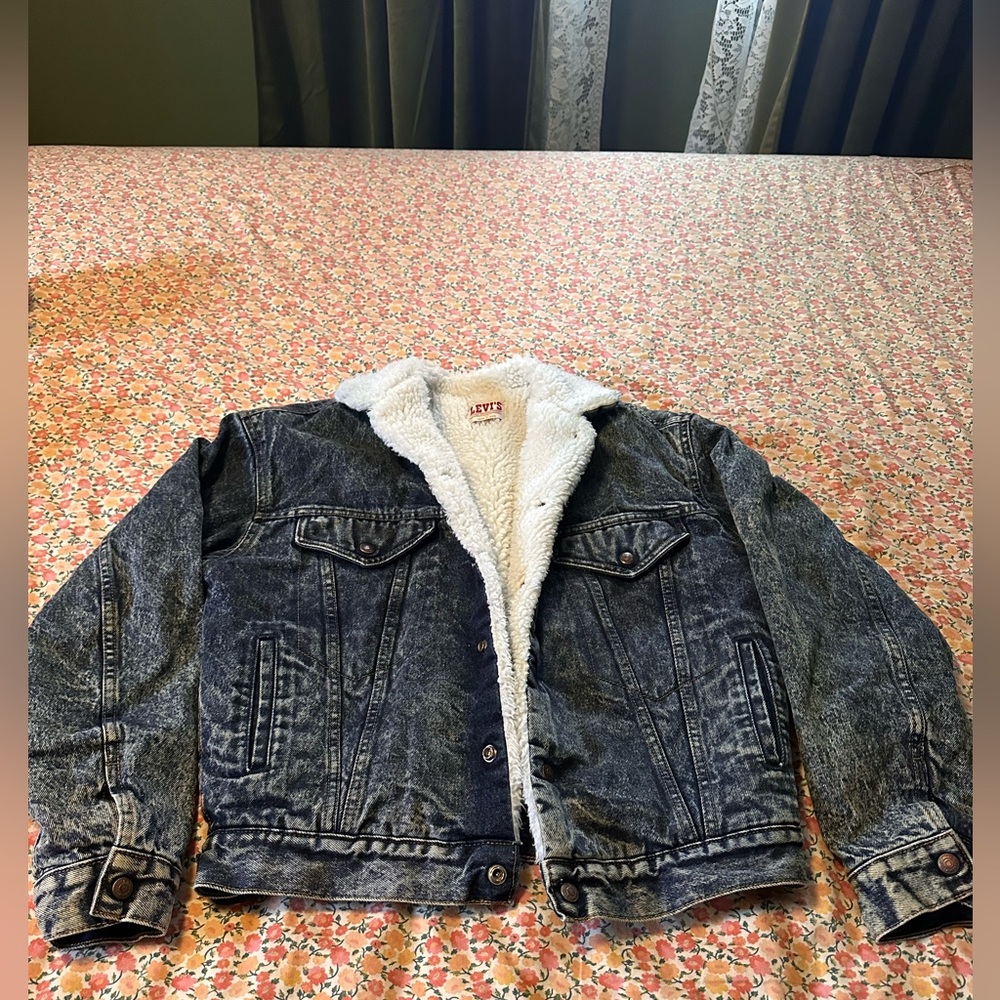 Old school Levi’s Sherpa Jean Jacket